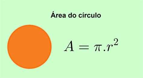 area do circulo
